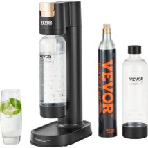 Mophorn - vevor Machine a eau gazeuse pour gazeification domestique, machine a eau petillante et soda avec 2 bouteilles pet de 1 l sans bpa, 1
