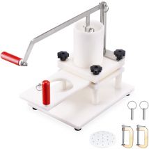 Mophorn - vevor Presse a Hamburger Commerciale 110 mm, Machine a Burger Manuelle en PE Alimentaire, Presse Steak Hache avec Grande Tremie 1,5 kg