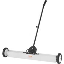 Mophorn - vevor Magnetbesen Magnetische Kehrmaschine 77-113 cm, Magnetic Sweeper Magnetisch Magnet Besen Magnetbesen Magnetheber 24,9 kg Magnetkraft