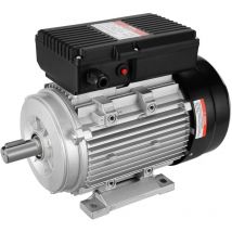 Vevor - Motor electrico 2.2KW 2800 rpm, ac 220240V 13.8A, 90L, marco B3, motor compresor de aire monofásico, eje con llave de 24 mm, rotación cw/ccw