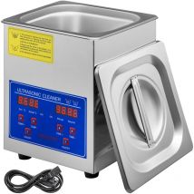 Vevor - Nettoyeur a Ultrasons 1,3 l avec Chauffage Minuterie pour Bijoux Montres