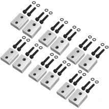 Mophorn - vevor Outil de decoupe de corde automatique RS-16,Lames de Rechange a Machoires de Coupe-Ferraille Electrique Hydraulique 5/8 pouces Kit