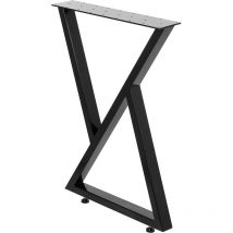 Vevor - Patas para Mesas 28 ' x 24 ', Conjunto de Patas de Mesa 28 ' x 24 ', Patas para Muebles, Patas Mesa, Patas de Mesa Metal, Patas para Mesa
