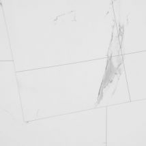 Vevor Piastrelle per Pavimenti Autoadesive in Vinile 9900 mm x 600 mm Spessore 1,5 mm Struttura Marmo Bianco per Cucina, Sala da Pranzo, Camere da