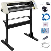 VEVOR Plotter De Decoupe Traceur De Coupe 720mm Vinyle Ploteur De Decoupe Manuel Machine de Tracer Decouper Coupe-Vinyle Haute-Precision Cutter