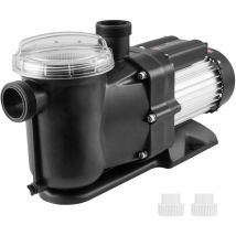 Mophorn - vevor Pompe de piscine hors sol, 1200 w, pompe de piscine a vitesse unique 100 gpm, vitesse 2850 tr/min, pompe de piscine a tete elevatrice