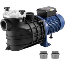 Vevor Pompe de piscine hors sol, 1900 w, pompe de piscine a vitesse unique 120 gpm, vitesse 2850 tr/min, pompe de piscine a tete elevatrice 16 m max.