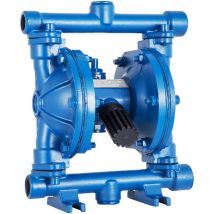 Mophorn - vevor Pompe pneumatique a double membrane, entree et sortie 12,7 mm en fonte 8,8 gpm 120 psi pompe de transfert pneumatique membrane en