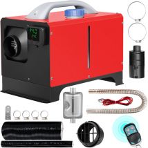 Chauffage de Stationnement Diesel 8 kW 12 v, Rechauffeur deAir Diesel Combustion 100%, Rechauffeur de Stationnement Chauffage Rapide, Chauffage de