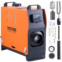 Vevor Riscaldatore de Aria Diesel All-in-One per Auto Camper Camion rv 12V 8KW Temperatura Regolabile 8-36 Controllo Telecomando Riscaldatore da