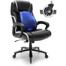 Mophorn - vevor Sedia Girevole da Ufficio Studio per Lavoro con Schienale Sedia Ergonomica Capacita Carico Max. 181kg, Sedia Ufficio Ergonomica