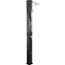 Vevor - Solar Heated Shower, 10.6Gal Outdoor Solar Shower, 7FT Pool Shower Temperature Adjustable, 2-Section with 360 Degree Shower Tap, Handheld