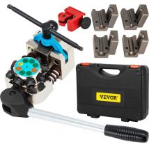VEVOR Strumento per svasare la linea del freno, svasatore singolo, doppio e a bolla da 45 gradi per tubi da 3/16", 1/4", 5/16 e 3/8", adatto per