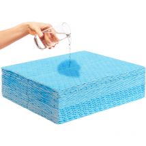 Mophorn - vevor Tapis Absorbant Liquide Universel 30 Pieces 380x480 mm, Tapis Absorbant lEau dans Une Boite Distributrice, en Polypropylene, pour