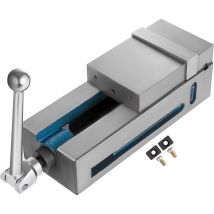 Etau de Percage de Fraisage, Ouverture 120 mm Precision Etau de Serrage 19 kn Etau deetabli Hauteur 95 mm Serre-Joint Etabli Accessoire Principal