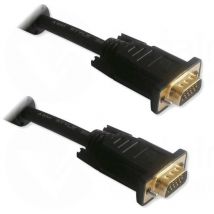 Vga-kabel - Linear - 10 M - Vergoldete Stecker - Männlich/männlich