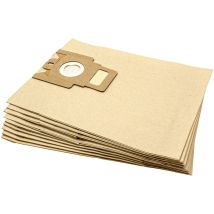 10x Sacs compatible avec Miele Sunshine, Sunflower (3 Rollen), Superior 1400 aspirateur - papier, 28,5cm x 22cm, couleur sable - Vhbw