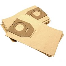 10x Sacs compatible avec Hoover ps 26 aspirateur - papier, 29cm x 17,5cm - Vhbw