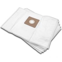 10x Sacs compatible avec lg v 982 - 2620, v-c 4500 aspirateur - microfibre non tissée, 42cm x 30cm blanc - Vhbw