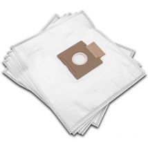 10 sacs microfibres non tissées compatible avec Leclerc jpl 1000 w, pt 868 aspirateur - Vhbw