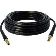 Vhbw - 10m Tuyau haute-pression compatible avec Kärcher k 4 Home, k 4 Full Control Home + pc 7 nettoyeur haute pression - Filetage en laiton