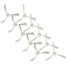 10x Brosses compatible avec Tefal Explorer 50 RG7375WH aspirateur robot - 10x brosse latérale, set de rouleaux - Vhbw