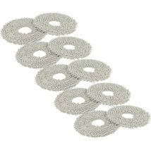 10x compatible avec Mova E30 Ultra aspirateur robot - Lingettes tampon - Vhbw