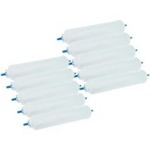 10x Filtre à eau cartouche compatible avec Siemens KA58NP90GB/07, KA58NP95/01, KA60NA15NE/01, KA60NA15NE/02 réfrigérateur Side-by-side - Vhbw