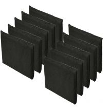 10x filtro compatible con aeg S72345-KA, S72348-KA, S63800KMX0, S67150TK, S72290-KA, S72340-KA nevera - Filtro de carbón activado - Vhbw
