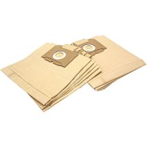 10x Sacs compatible avec Electrolux e 160 / E160, e 180 / E180, e 181 / E181 aspirateur - papier, 26cm x 22cm, couleur sable - Vhbw
