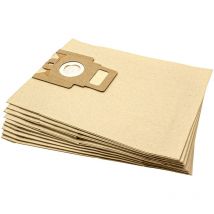 10x Vacuum Cleaner Bag compatible with Miele Power 1400, 1500, 1600, 1800, 2300, Max Vacuum Cleaner - Paper, 28.5 cm x 22 cm, Sand-Coloured - Vhbw