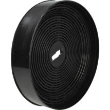 1x Filtre à charbon actif compatible avec Oranier Vela, Vivio 60 s, Vertical, Vivio 75 s, Vivio 60 w, Vivio 75 w hotte aspirante - 17,05 cm - Vhbw