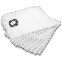 vhbw 20x Sacs compatible avec Kärcher WD 5 P, WD 5 + Filter bags UA aspirateur - microfibre non tissée, 51cm x 43cm blanc