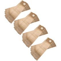 vhbw 20x Bolsa aspiradora reemplaza Nilfisk 107413586, 1471058500 para aspiradora - papel, 40,9 cm x 12,9 cm, marrón