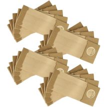 20x Filtres turbo compatible avec Metabo sx e 425, sx e 425 xl, sx e 450 Duo ponceuse, ponceuse orbitale - Lot de sacs d'aspiration en papier - Vhbw
