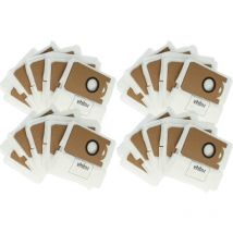 20x Sacs aspirateur compatible avec Proscenic M8 Pro, M7 Max, M7 Pro aspirateur robot - Sac pour station de vidage - Vhbw