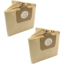 20x sacs compatible avec Hoover Bidone 1640, 2046 aspirateur - papier, couleur sable - Vhbw