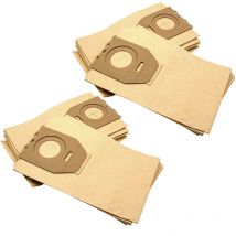 20x Sacs compatible avec Hoover ps 26 aspirateur - papier, 29cm x 17,5cm - Vhbw