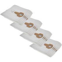 20x Sacs compatible avec Hoover Wet & Dry s 2053, Wet & Dry s 2056, Wet & Dry sx 2043 aspirateur - microfibres non tissées, 45cm x 30cm - Vhbw