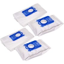 20x Sacs compatible avec Hugin hn 7009 Titan, hn 7008 Titan, hn 7010 Titan aspirateur - microfibre non tissée, 28cm x 17,5cm blanc - Vhbw