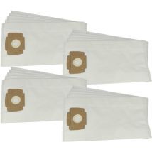 20x Sacs compatible avec Taski Aero 15, Aero 8, Bora s 5.1, Baby Bora, Aero 8+, Aero 15+ aspirateur - 45,5cm x 24cm blanc - Vhbw