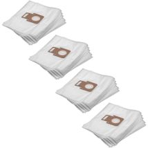 20x sacs compatible avec Thomas Multi-Clean X7, Multi-Clean X8, Pet & Family aspirateur - microfibres non tissées, blanc - Vhbw