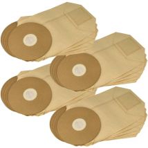 20x Sacs remplacement pour Fimap 439719 pour aspirateur - papier, 22cm x 19cm marron - Vhbw