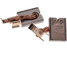 2x balai de charbon pour moteur électrique 3 x 10 x 13,4mm compatible avec Makita DDF458, DFR550, DFS451, DHP446, DHP448, DHP451 outil électrique