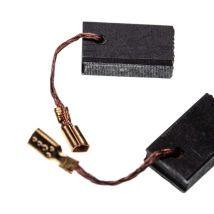vhbw 2x balais de charbon 5 x 10 x 17 mm compatible avec Bosch GWS 7-115, GWS 8-115, GWS 8-125, GWS 8-125 Z outil électrique