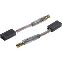 2x balais charbon 5 x 8 x 16 mm compatible avec Bosch gff 22 a ponceuse - Vhbw