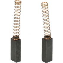 2x balais de charbon 13,8 x 4,9 x 4,1 mm compatible avec esge Zauberstab m 100 robot de cuisine, girafe - Vhbw