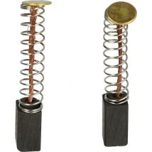 2x balais de charbon 9,4 x 5,4 x 4,9 mm remplace Stihl 4816 600 2700 pour outil électrique, rotofil - Vhbw