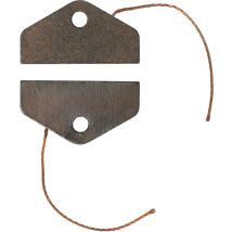 2x balais de charbon compatible avec Miele PT5138C sèche-linge, sèche linge à condensation - Vhbw