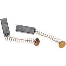2x Balais de charbon pour moteur électrique 20,2 x 5,4 x 6,9mm compatible avec Kenwood Food Processor FP610, FP700, FP800 robot ménager - Vhbw